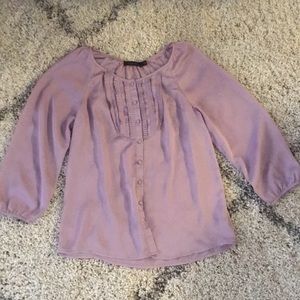 Silky 3/4 sleeve blouse